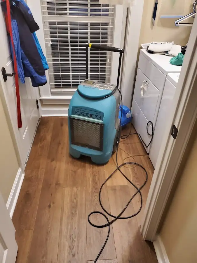Commercial dehumidifier deployed for Crawl Space Restoration in Byron